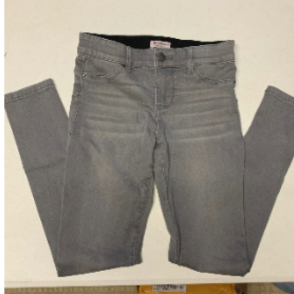 Juicy Couture Light Grey Stretch Skinny Jeans Like New Size 10